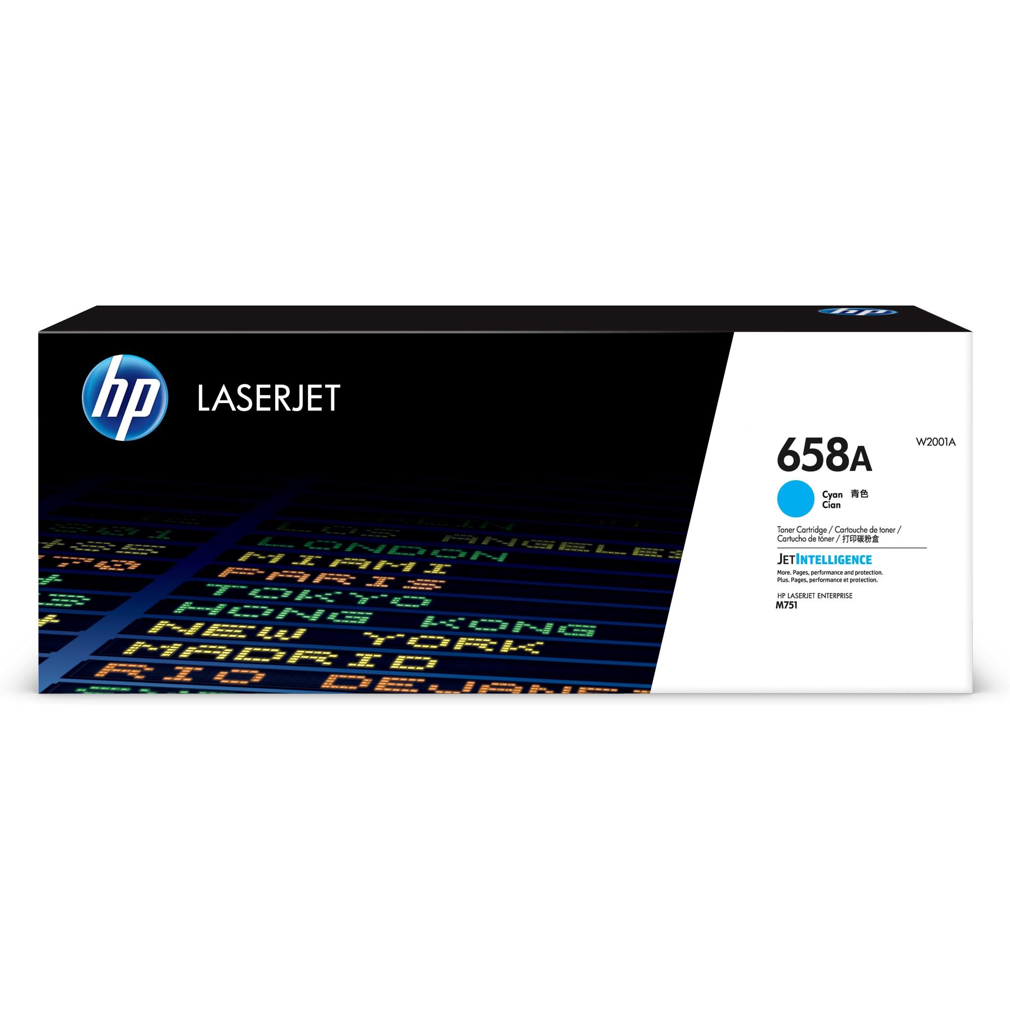Hp - Toner originale - 658A - Ciano …